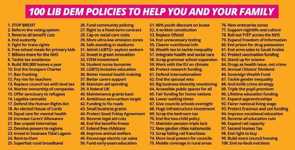 Parliamentary candidates response