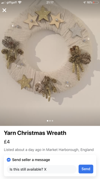 Where’s the Facebook Marketplace Christmas Tat thread?!