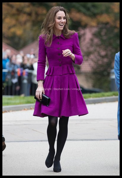 Royal style: Cambridges appear but Sussexes aren't near