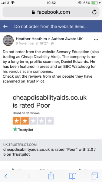 AIBU Cheap Disability Aids