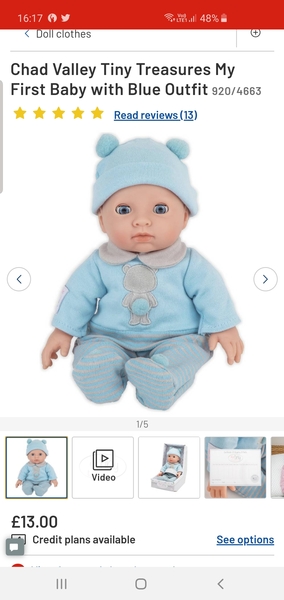 Baby doll and buggy for a boy?