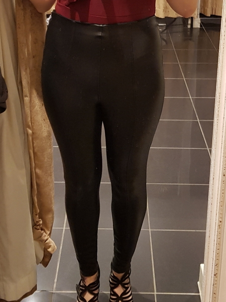 I've found perfect leather look leggings