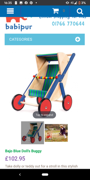 Baby doll and buggy for a boy?