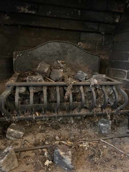 Old gas fire - cleaning help, please!