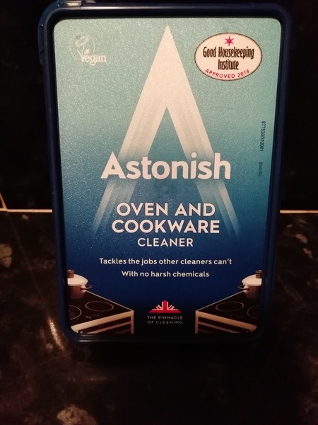 Astonish Oven & Cookware cleaner. Fantastic!