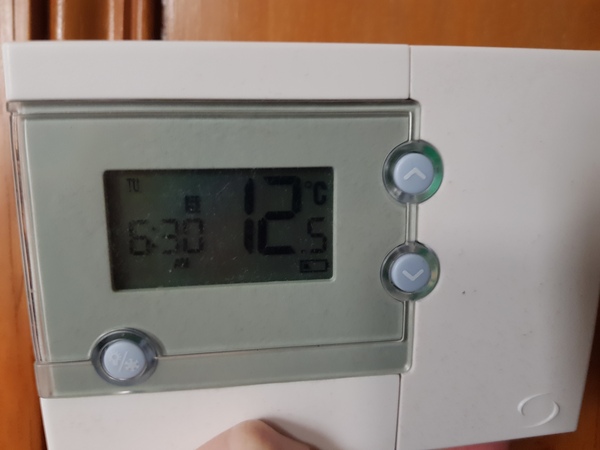 Vaillant EcoFit Pure boiler temp controls?