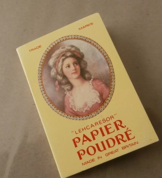 Beauty products from yesteryear