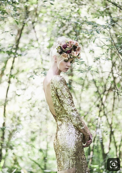 Suitable wedding dress