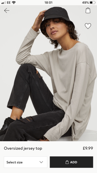 Longsleeved non-stripy tops