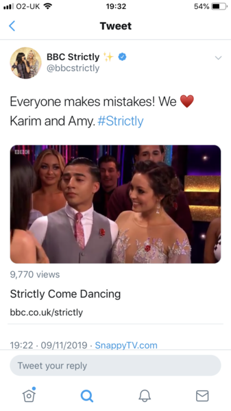 Strictly am shocked *No spoilers* - edited by MNHQ