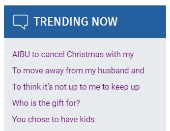 To think that this is the greatest ever successive list of thread titles