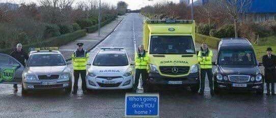 I know I'm not... Drink driving