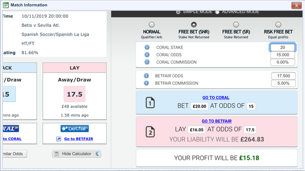 Matched betting 2019