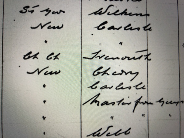 Can anyone decipher this handwriting- workhouse records
