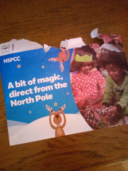 NSPCC Letter from Santa 2019