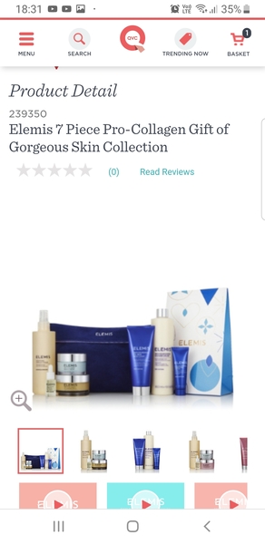 QVC Elemis TSV.