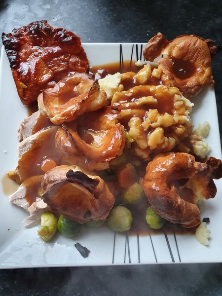 ...to cook a roast even after lunch in a cafe?