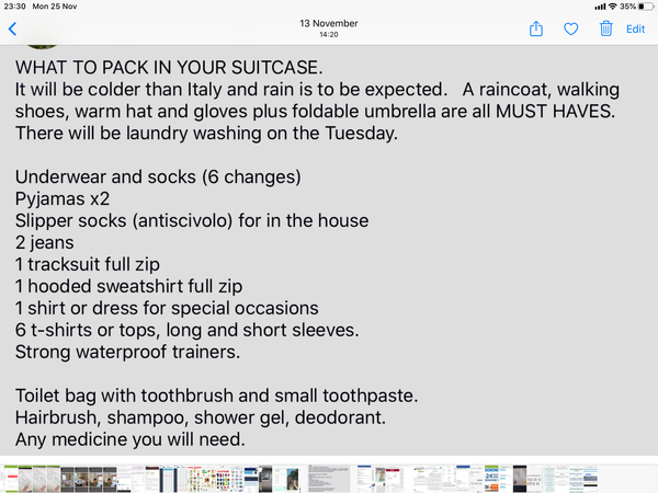 Help me pack light! Please!
