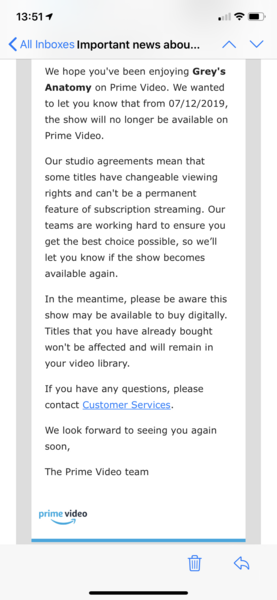 Where the actual fuck is Grey’s Anatomy UK??