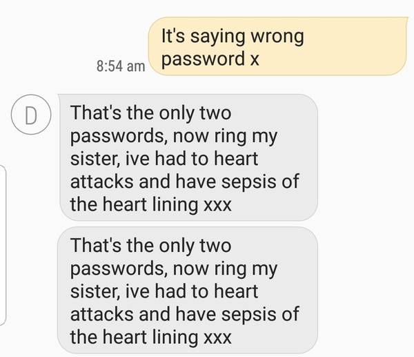 Friend taking illness again, after being told I'm on the 2 week pathway
