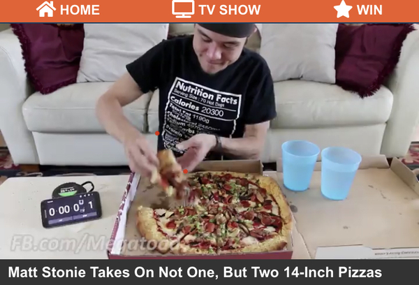 To think three 14 inch pizzas is too much between 5?
