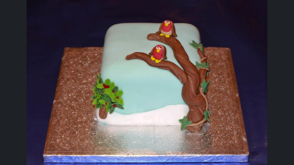 Christmas cake decoration ideas