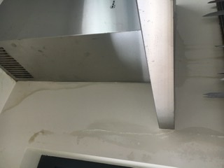 Extractor fan and damp patches