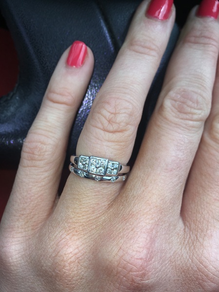 Diamond alternative engagement rings?