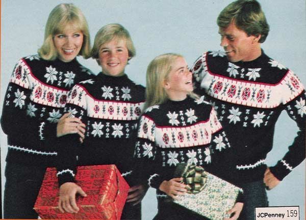 Do you and your family wear matching Christmas jumpers?