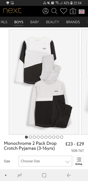 Boys pyjamas for teens - where can I buy them from?