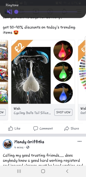 More wth items from Wish on FB!