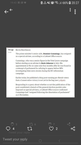 Westminstenders: Massive Rightwing Plot?