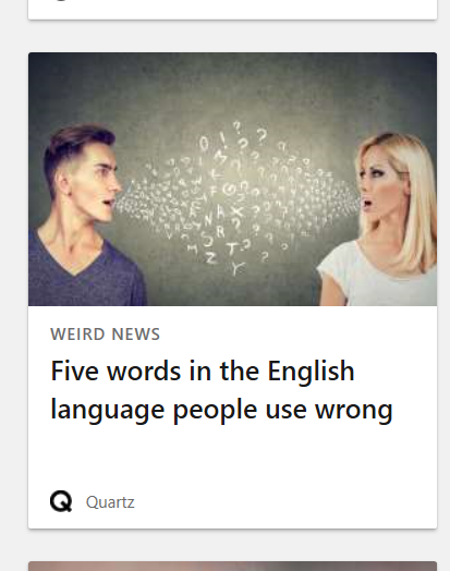 I hope 'wrong' is one of them!