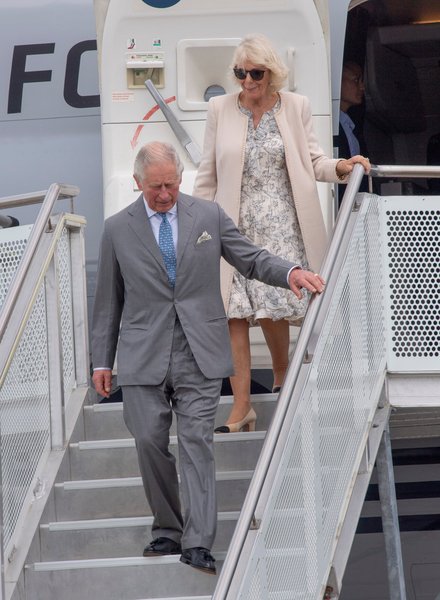 Royal style: Cambridges appear but Sussexes aren't near