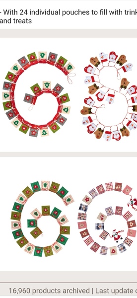 Which reusable advent calendar do you have?