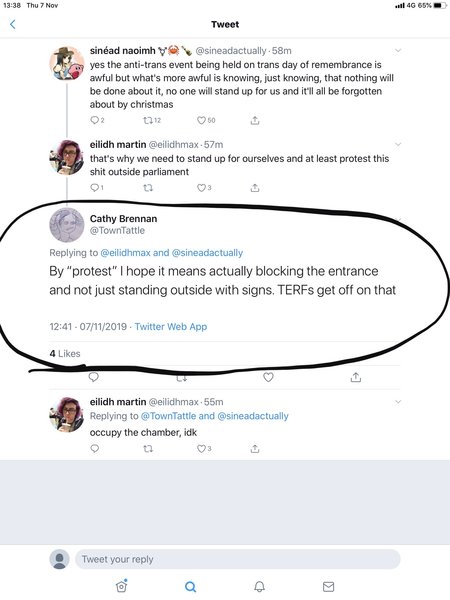 Female candidate posts meme threatening Joanna Cherry with bleach.