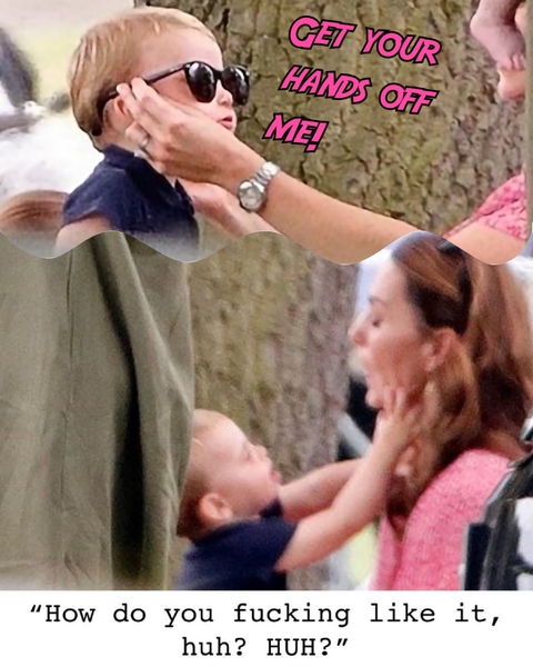 Royal style: Cambridges appear but Sussexes aren't near
