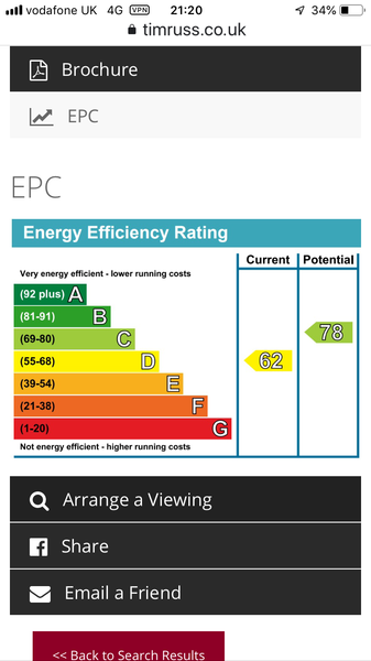 Can you convert electric radiators to gas in a flat?