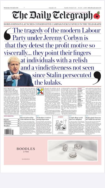 Westminstenders: From Uxbridge to...?  Part deux  GE 2019 special.