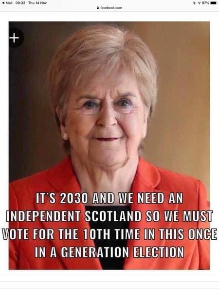 to think Scotland should be able to decide?