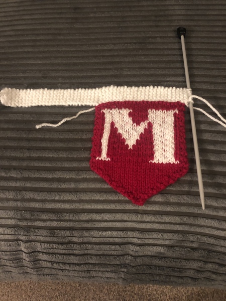 How to finish bunting