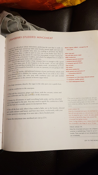 Mincemeat recipe help - allergies
