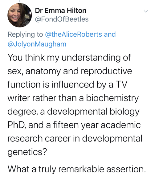 Professor of Public Engagement has a locked twitter account