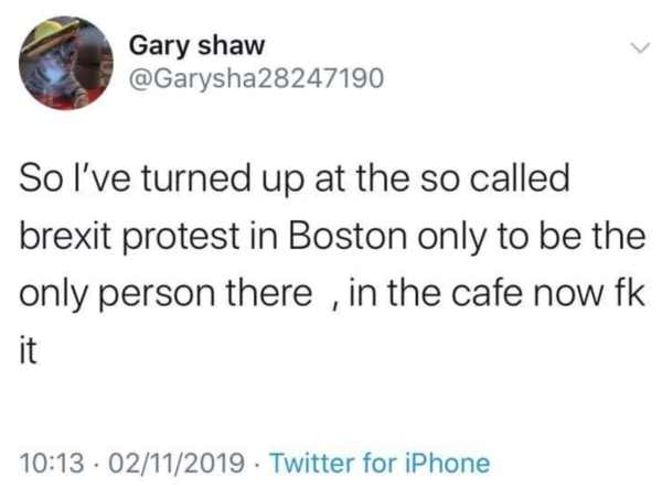 Westminstenders: From Uxbridge to...?