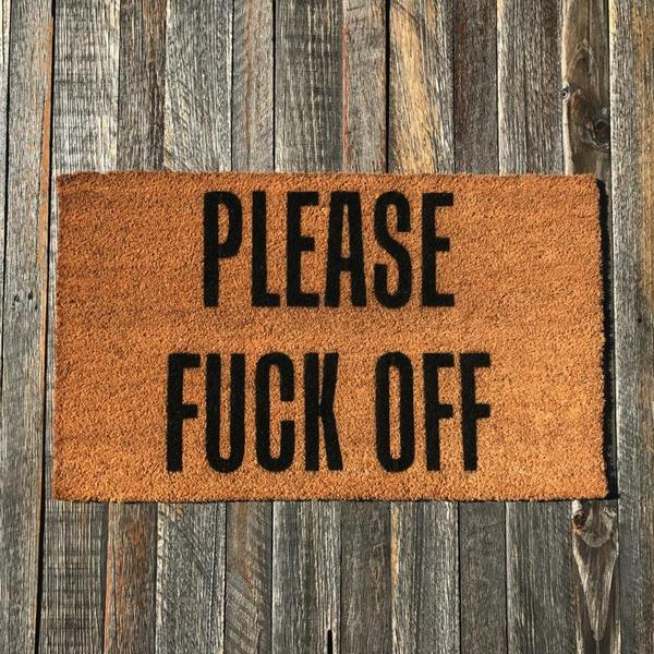 To not open the door to strangers?