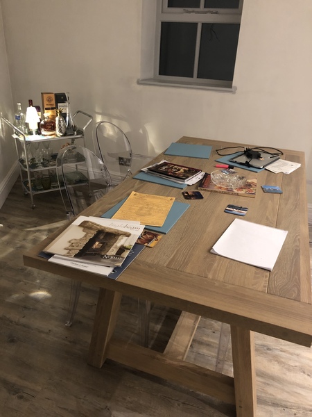 To really want a full glass dining table?