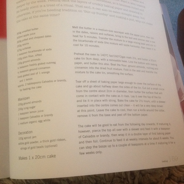 Help - Annie Bell Xmas cake recipe