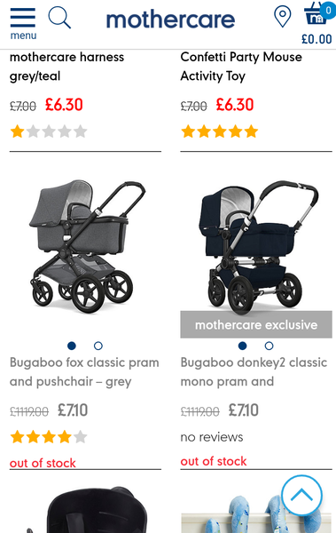 Mothercare. Another one bites the dust.