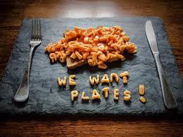 AIBU in thinking plates should be white?