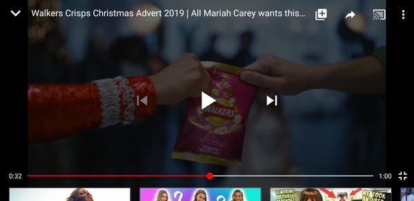 to have the rage over that Walkers Mariah Carey ad?